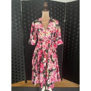 Zara floral dress
